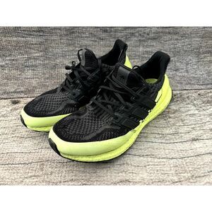 Adidas Ultraboost 5.0 Dna Black Solar Yellow Shoes Men's Size 12 H68071
